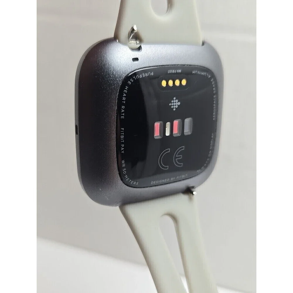 Fitbit Versa 2 Smartwatch Gray 40mm Alexa WR50M Always On Display Works